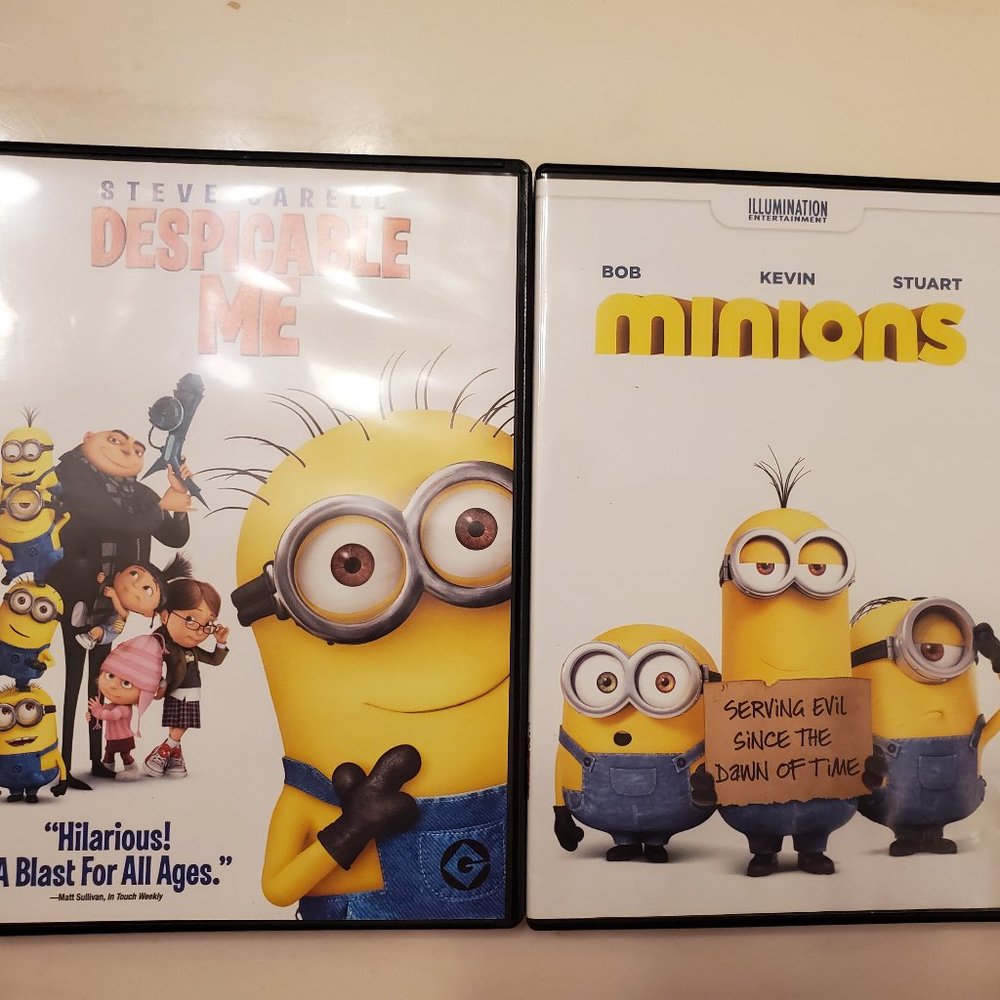 "Despicable Me" and "Minons" DVD Bundle - Used